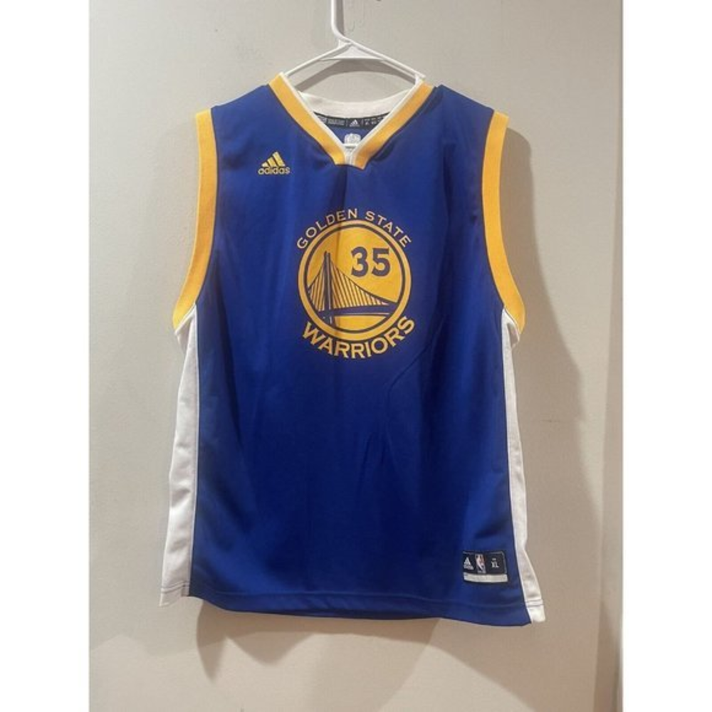 Adidas NBA Golden State Warriors Away Icon Swingman Jersey Durant Youth XL 18/20